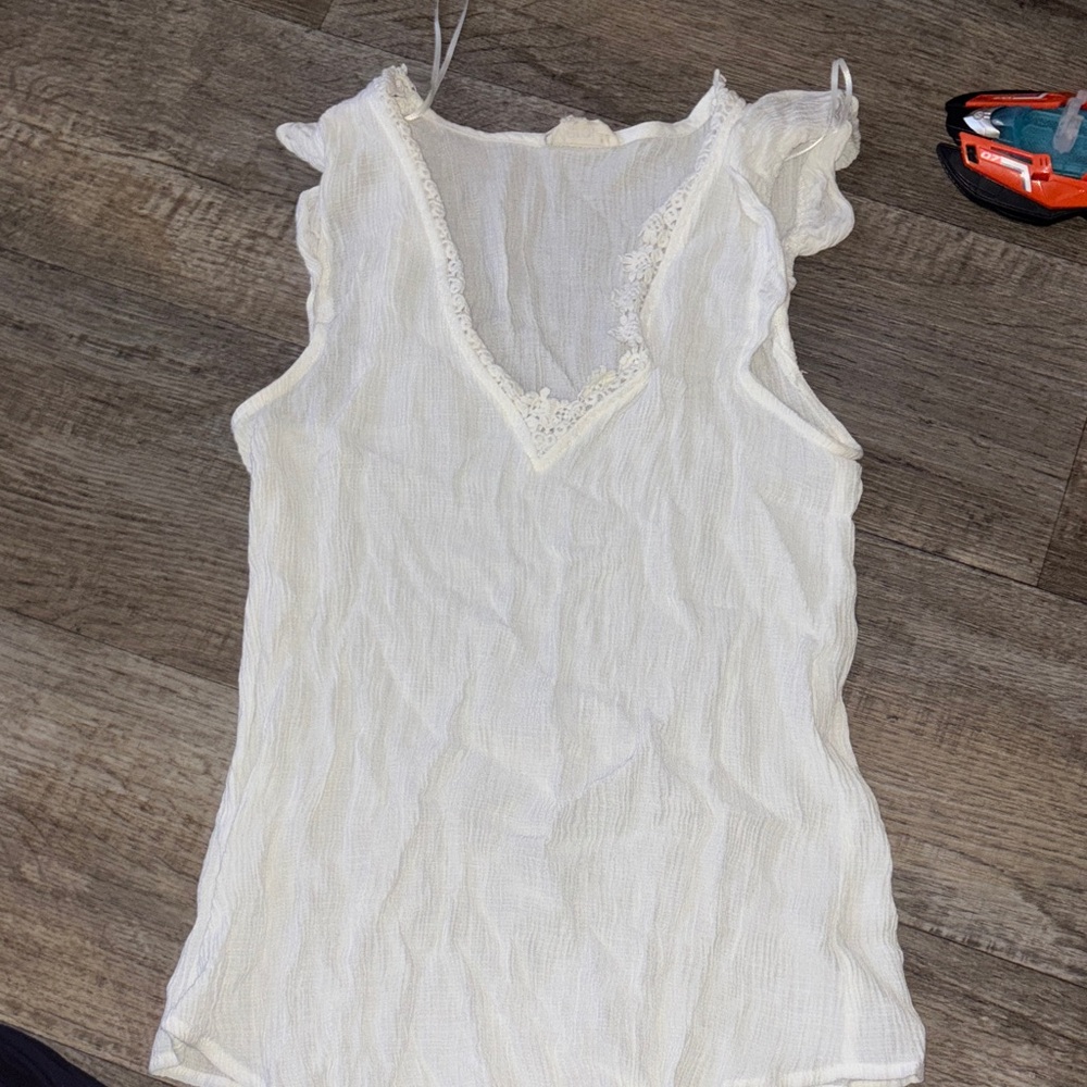 Meraki Textured Gray Top